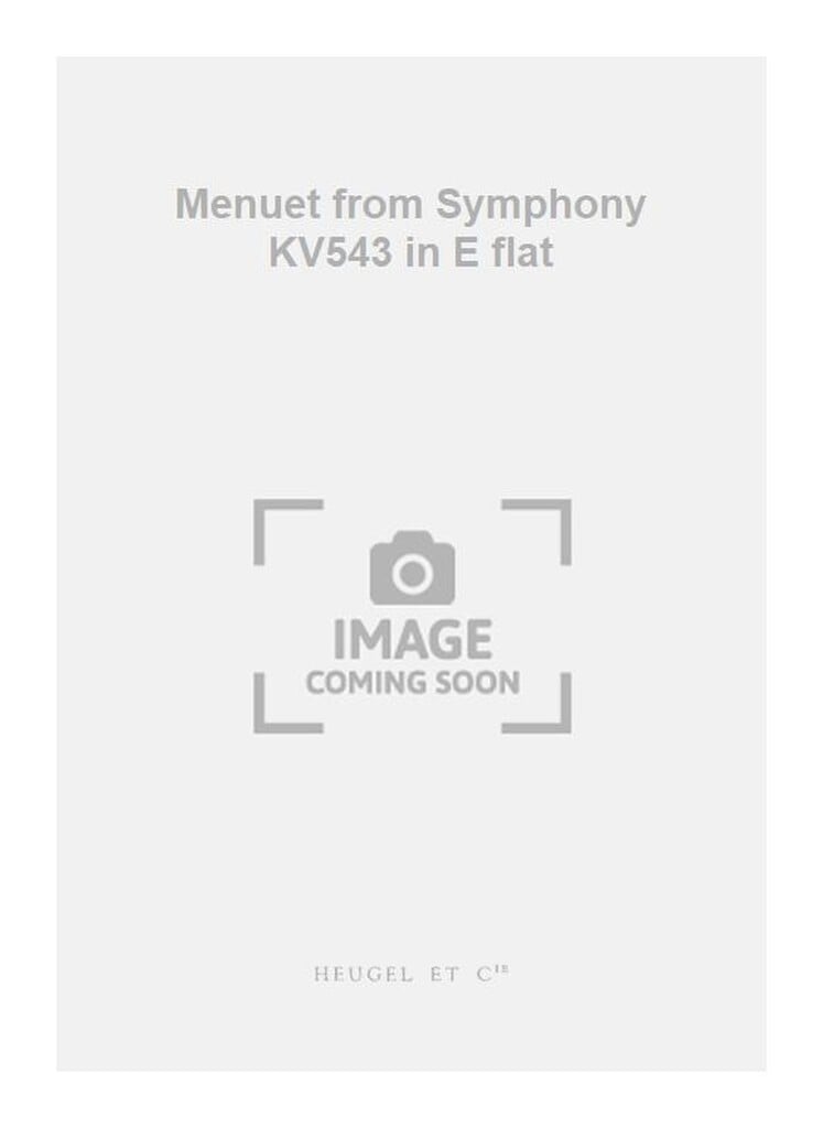Menuet from Symphony KV543 in E flat